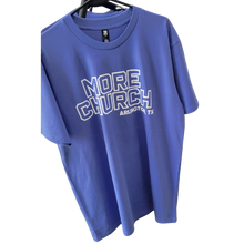 Load image into Gallery viewer, Blue short sleeve - More Church