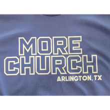 Load image into Gallery viewer, Blue short sleeve - More Church